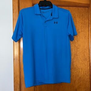Under Armour Youth XL Blue Polo